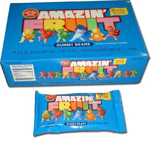 Amazin' Fruit Gummy Bears