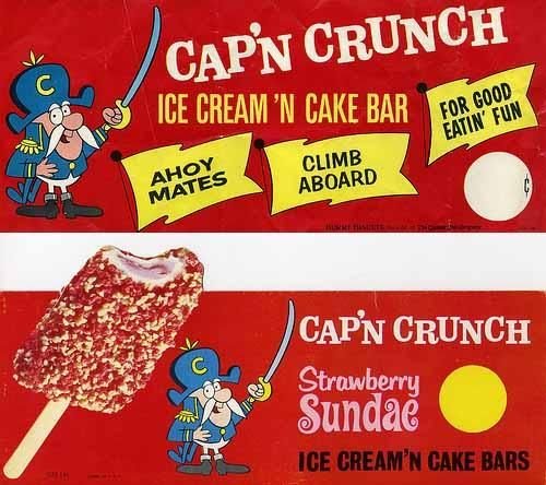 Cap'n Crunch's Crunch Berries Ice Cream Bars