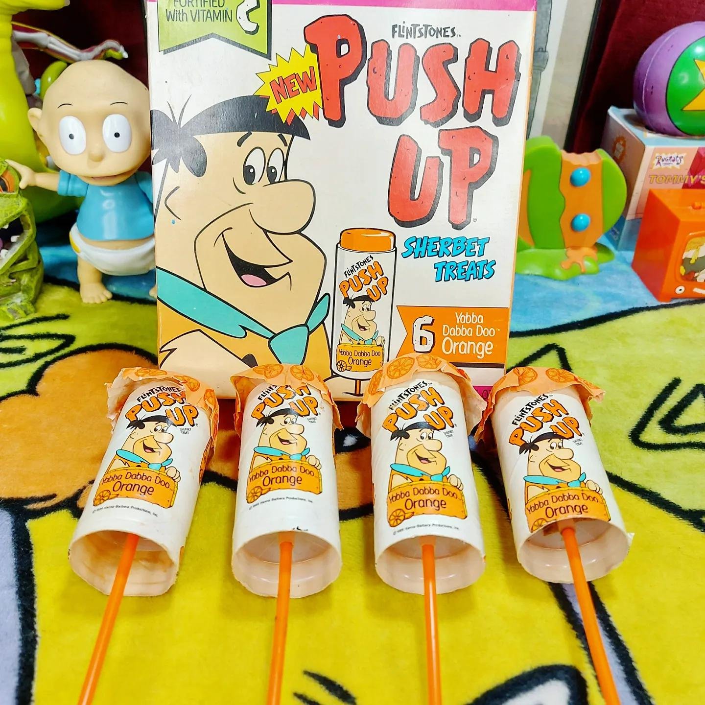 Flintstones Push-Up Sherbet Treats