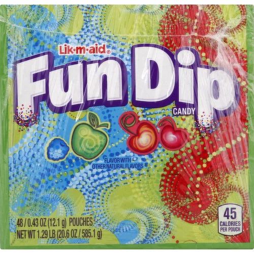 Fun Dip's Lik-M-Aid Fruit Punch
