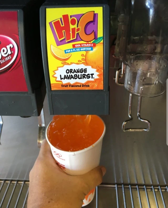 Hi-C Orange Lavaburst (McDonald's Orange Drink)