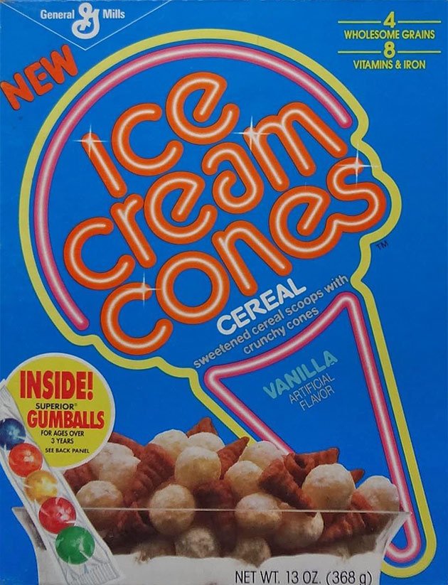 Ice Cream Cones Cereal