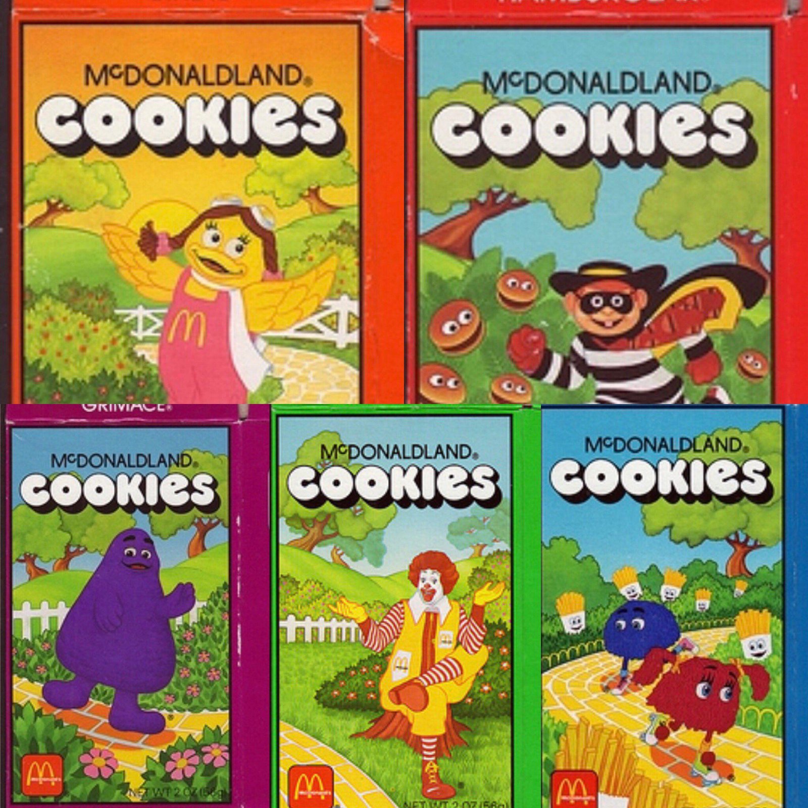 McDonaldland Cookies